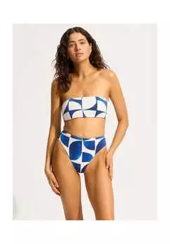 Sunray бикини бандо двусторонний Seafolly, цвет ultramarine