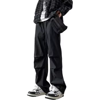 Sunsetmonent Брюки-карго унисекс, Черный