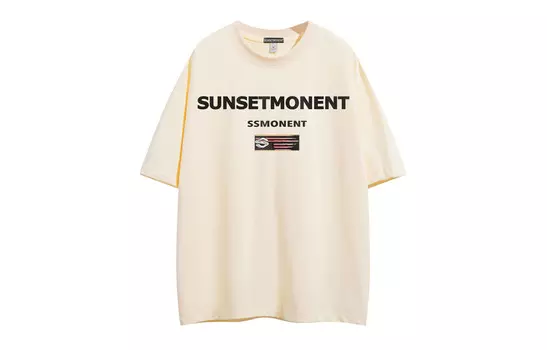 Sunsetmonent Футболка унисекс, Черный