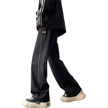 Sunsetmonent Повседневные брюки унисекс, Черный