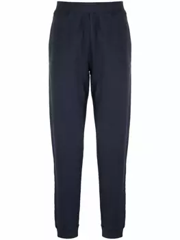 Sunspel брюки с эластичным поясом, синий