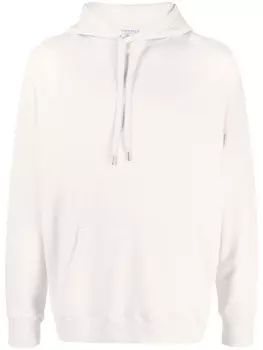 Sunspel худи с кулиской, серый