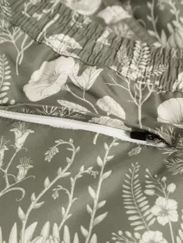 Sunspel плавки-шорты с принтом, зеленый