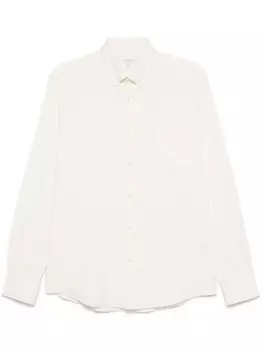 Sunspel рубашка на пуговицах, серый