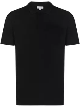 Sunspel рубашка-поло Riviera, черный