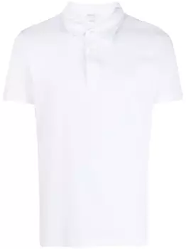 Sunspel рубашка поло с короткими рукавами, белый
