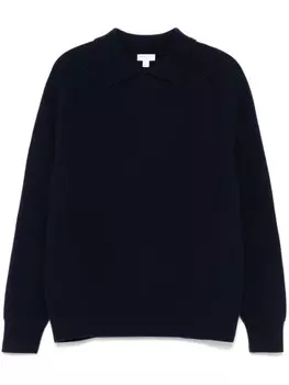 Sunspel свитер Ribber, синий