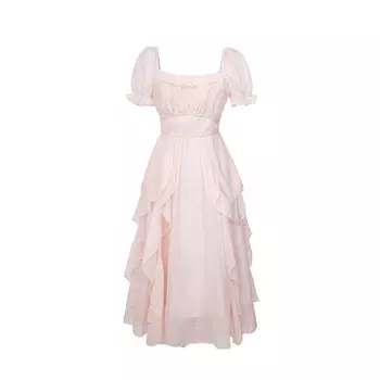 Sunsuntown Женские шорты-платье с рукавами, Крем