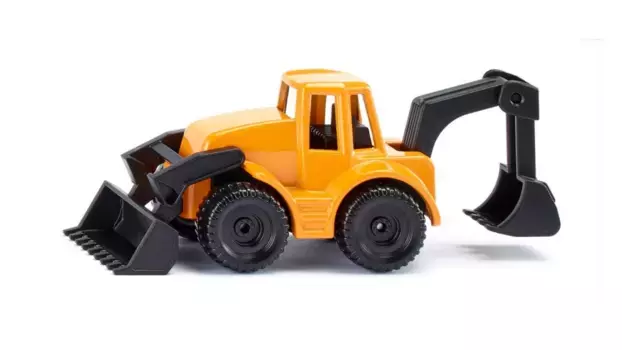 Super экскаватор-погрузчик Siku