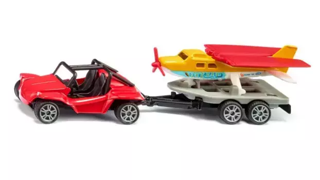 Super багги со спортивным самолетом Siku