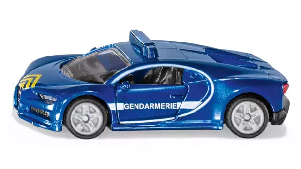 Super bugatti chiron жандармерия Siku