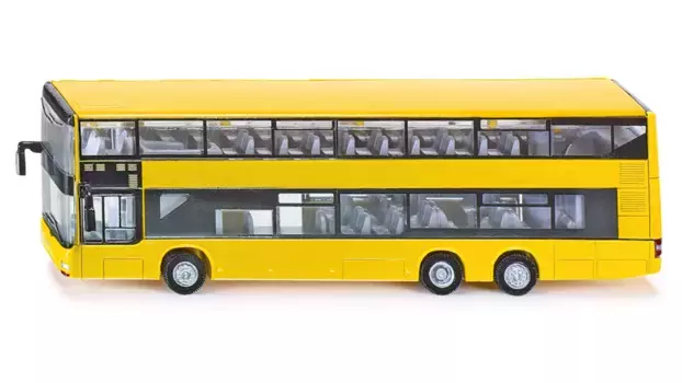 Super двухэтажный общественный автобус man Siku