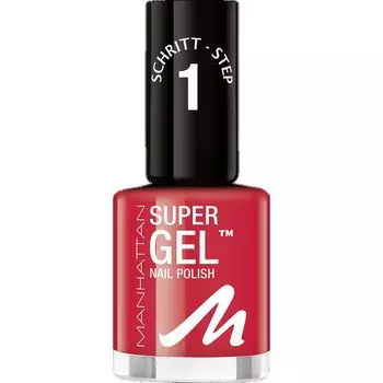 Супер-гель-лак для ногтей 625 Devious Red Manhattan, 12 ml