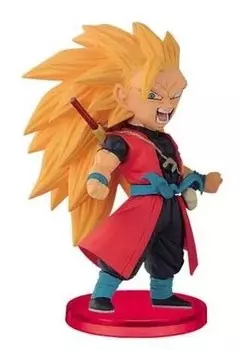 Супер герои жемчуга дракона - wcf vol 2 - ss3 son goku xeno - 7см Banpresto