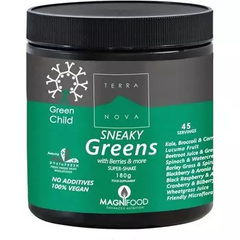 Супер-коктейль Terranova Green Child Sneaky Green 180 г - 45 порций