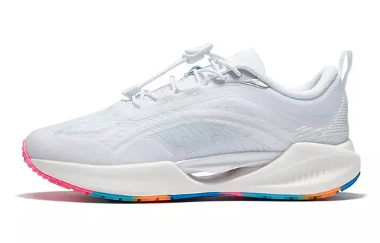 Супер легкие 19 детские кроссовки GS Low-top белые Lining Young