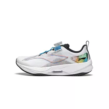 Супер легкие 21 детские кроссовки GS Low-top белые Lining Young, белый
