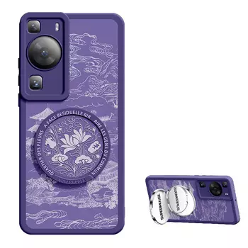 Super Mouse Чехол для телефона, Camellia red landscape pavilion