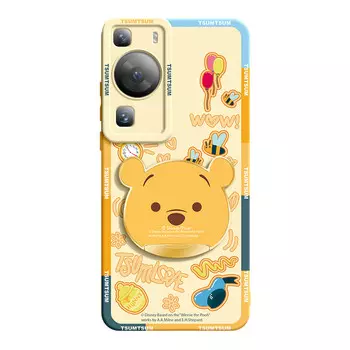Super Mouse Чехол для телефона, Cat's Eye Golden Bear Bracket Yellow * Soft Cute Hollow Pooh P