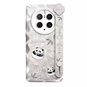 Super Mouse Чехол для телефона, Crystal hugging bamboo panda white
