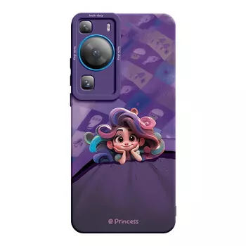 Super Mouse Чехол для телефона, Dark purple colored curly hair princess wristband holder