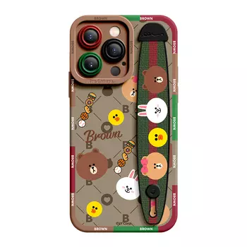 Super Mouse Чехол для телефона, Fluffy ball brown bear