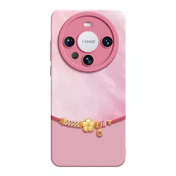 Super Mouse Чехол для телефона, The grass and purple peach blossoms are scorching