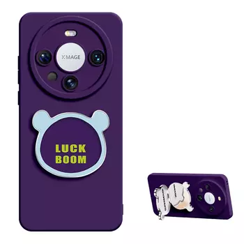 Super Mouse Чехол для телефона, Yellow * Lucky Bear Head Yellow # / Bracket 209