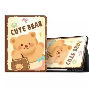 Super Mouse Плоский защитный чехол, Big face butter bear