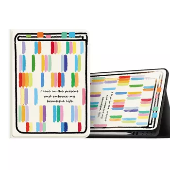 Super Mouse Плоский защитный чехол, Love purple and blue thick line book