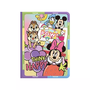 Super Mouse Плоский защитный чехол, Mysterious Black Happy Mickey Regular StyleHoneycomb Heat Dis