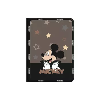 Super Mouse Winnie the Pooh series Плоский защитный чехол, Cool Black Pocket MickeyPen slot model