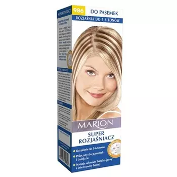 Супер Осветлитель Осветлитель для мелирования 986, 90 мл Marion
