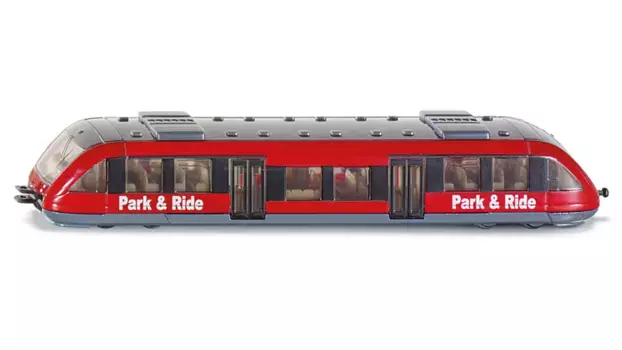 Super пригородный поезд Siku