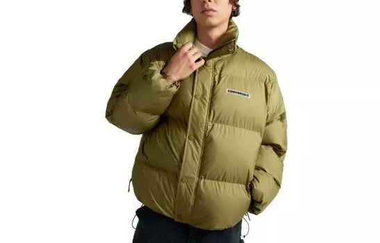 Супер пуховая куртка мужская желтая Converse, желтый