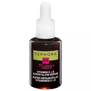Супер сияющая сыворотка с витаминами С и Е Sephora Collection, объем 29 мл