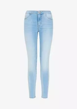 Супер узкие джинсы Armani Exchange, синий