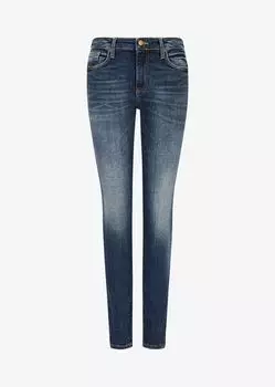 Супер узкие джинсы Armani Exchange, синий