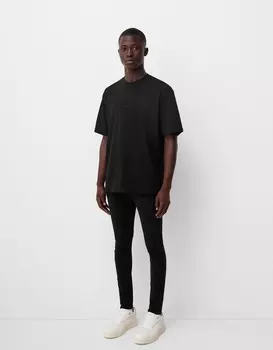 Супер узкие джинсы Bershka, черный