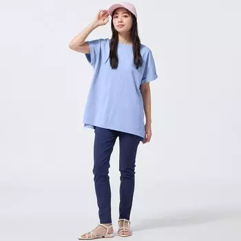 Суперэластичные брюки-леггинсы GU, темно-синий