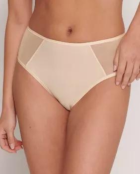 Суперэластичные высокие трусики Sloggi, песочный