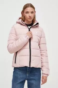 Супердрай куртка Superdry, розовый