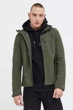 Супердрай куртка Superdry, зеленый