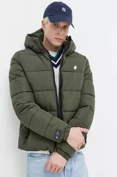 Супердрай куртка Superdry, зеленый