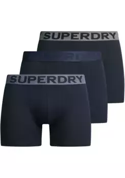 Superdry Trunk "TRUNK TRIPLE PACK" (упаковка, 3 шт.), цвет Eclipse Navy