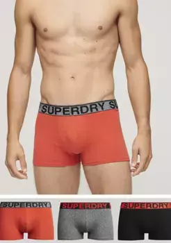 Superdry Trunk "TRUNK TRIPLE PACK" (упаковка, 3 шт.), цвет Megblack/Bla