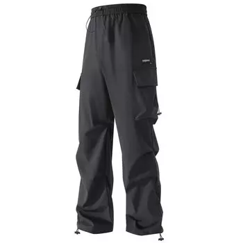 SUPEREALLY СУПЕР ОЧЕНЬ унисекс брюки-карго, Светло-серый