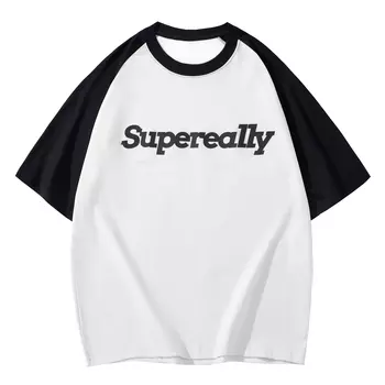 SUPEREALLY СУПЕРАЛЬНО футболка унисекс, Абрикосово-красный (паутинка)