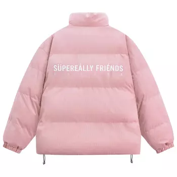 SUPEREALLY СУПЕРОЧЕНЬ стеганая куртка унисекс, Белый