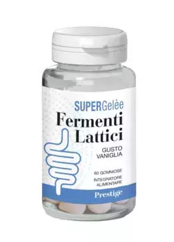Supergelee Lactic Ferments 60 жевательных конфет с ванильным вкусом